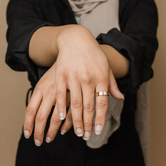 ALLAH does not Burden" Ring