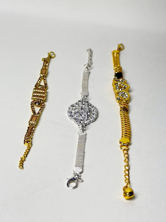 Stylish Unique Design Crystal Stones Bracelets for Women